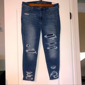 AE Jeggings, Super Stretch, Low-rise, x-short